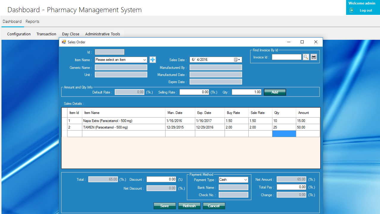Pharmacy Management System by Md. Sojib Miya at Coroflot.com