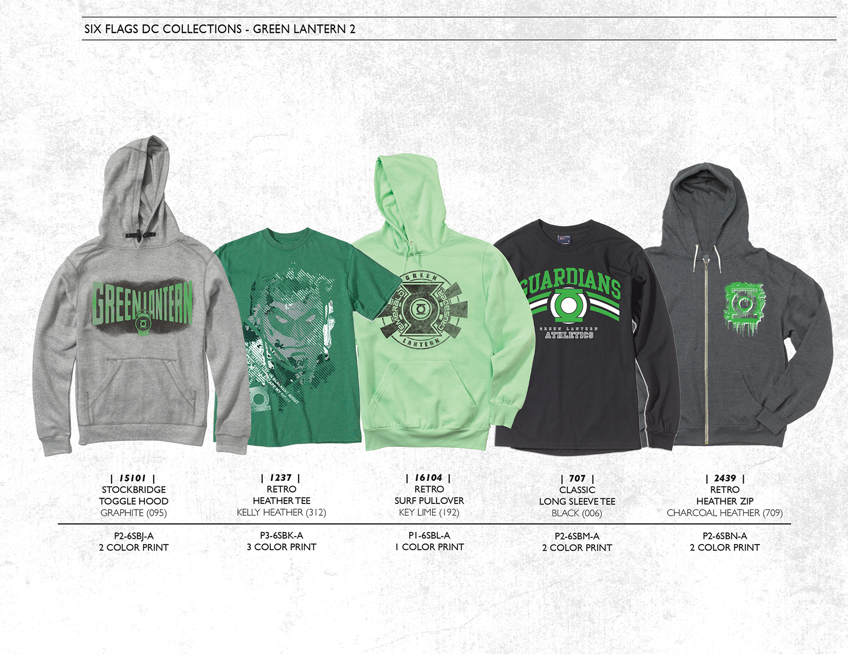 Six Flags Licensed Apparel by Sam Hecht at