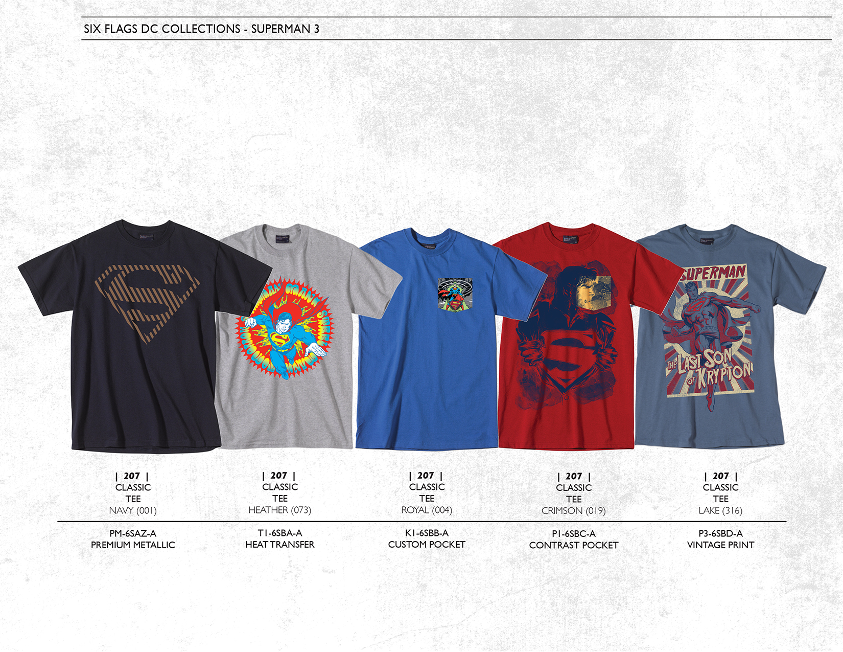Six Flags Licensed Apparel by Sam Hecht at