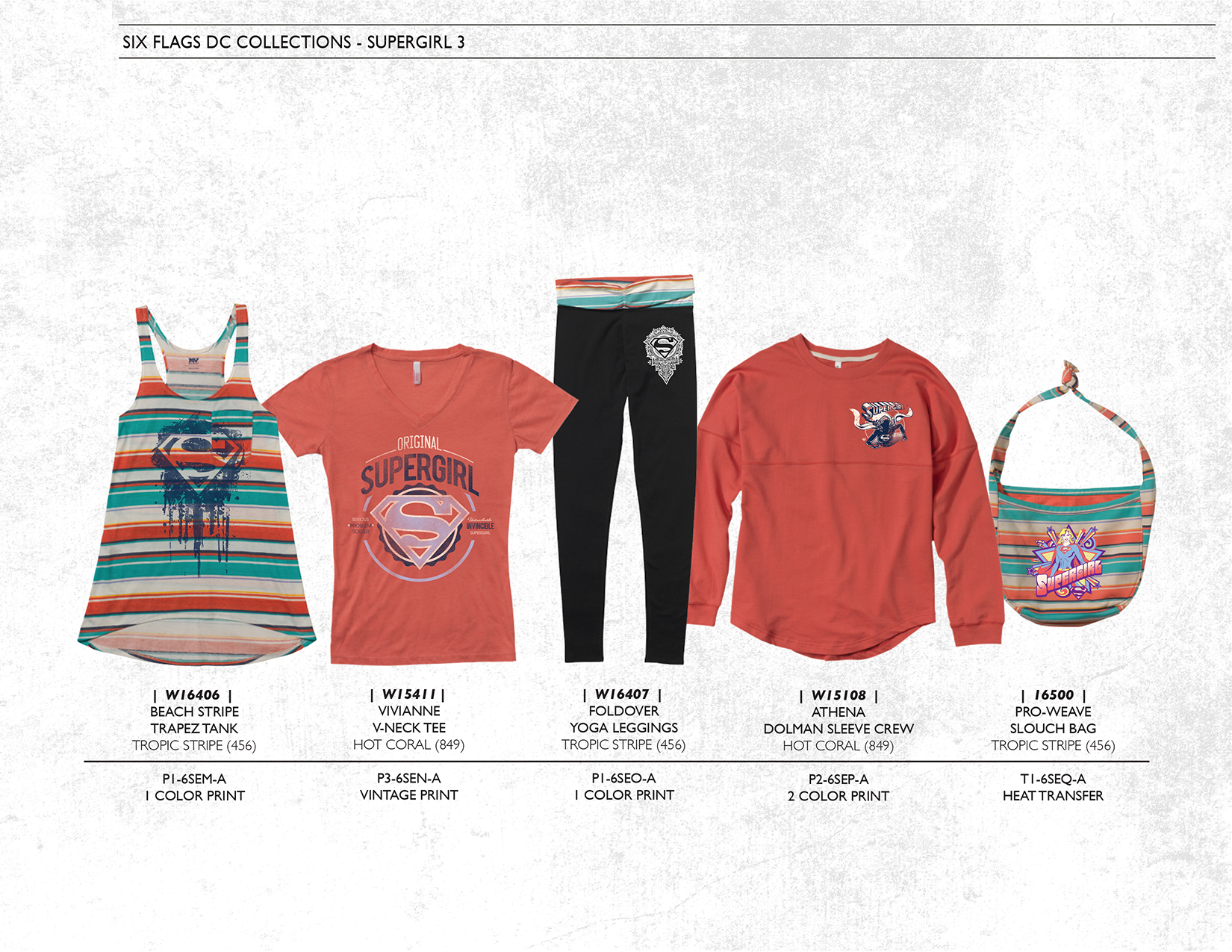 Six Flags Licensed Apparel by Sam Hecht at