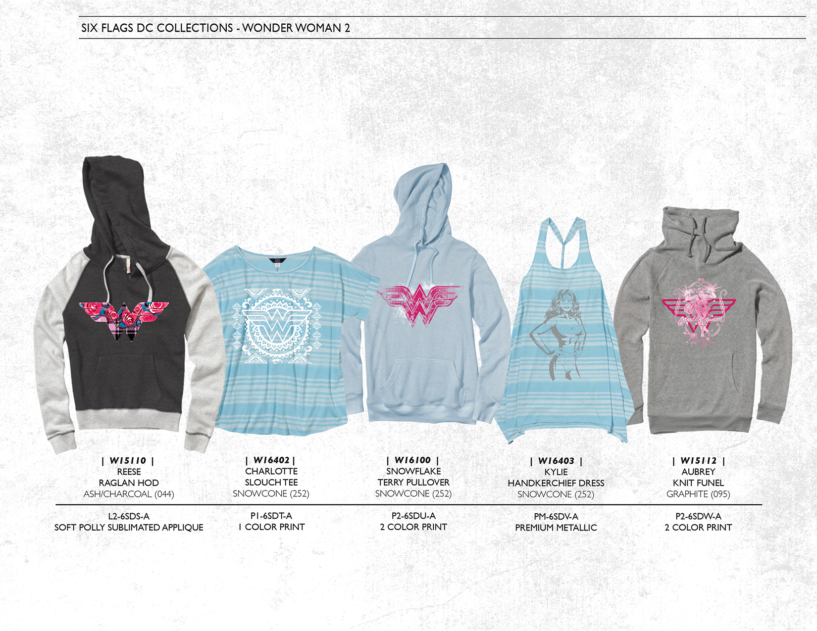 Six Flags Licensed Apparel by Sam Hecht at