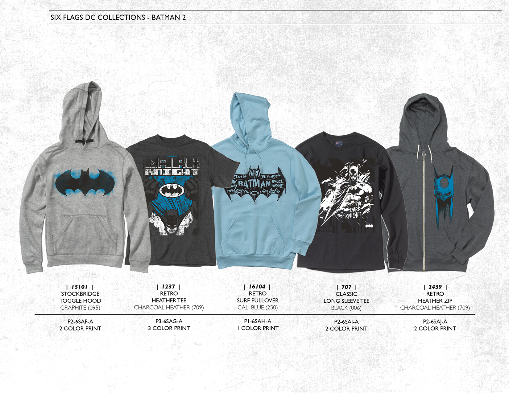 Six Flags Licensed Apparel by Sam Hecht at