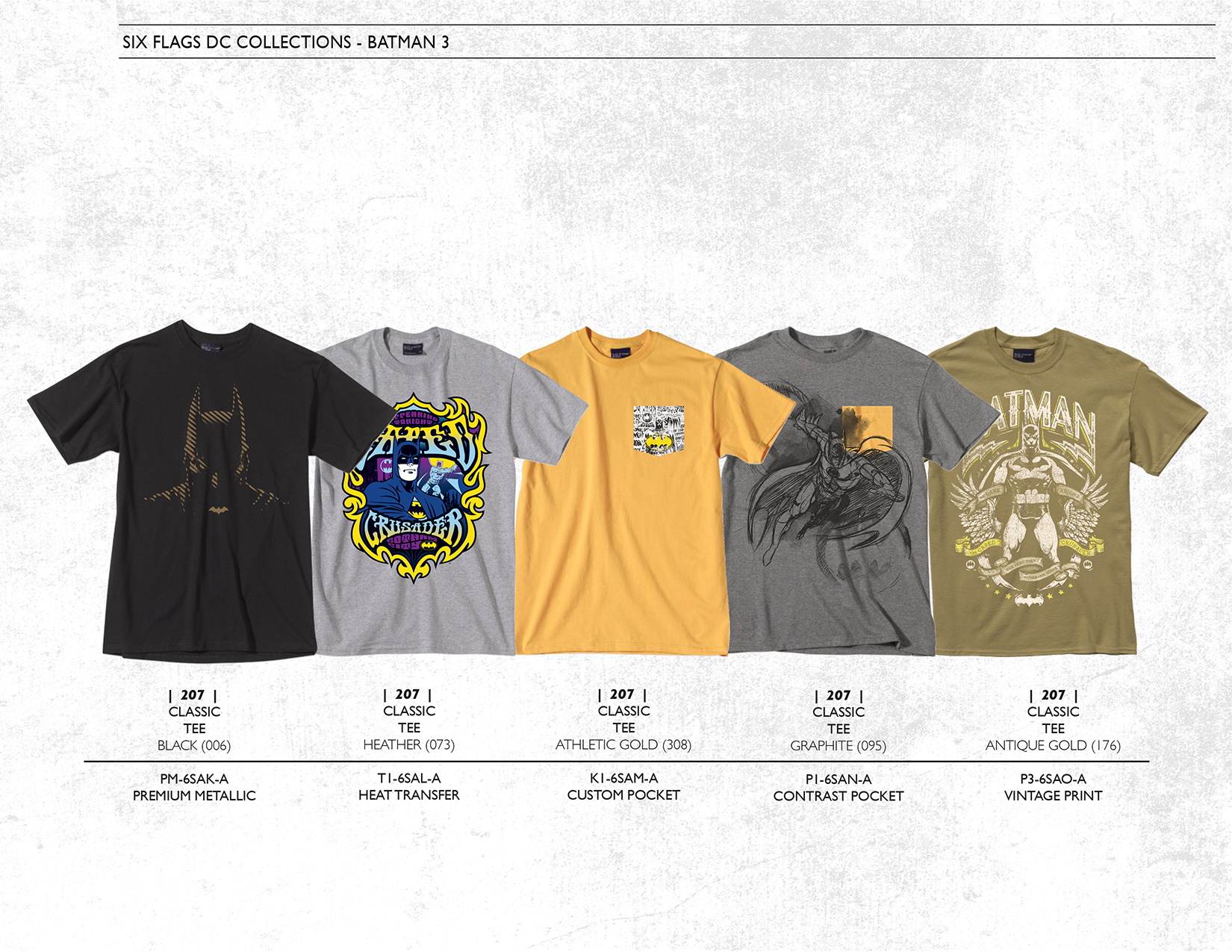 Six Flags Licensed Apparel by Sam Hecht at