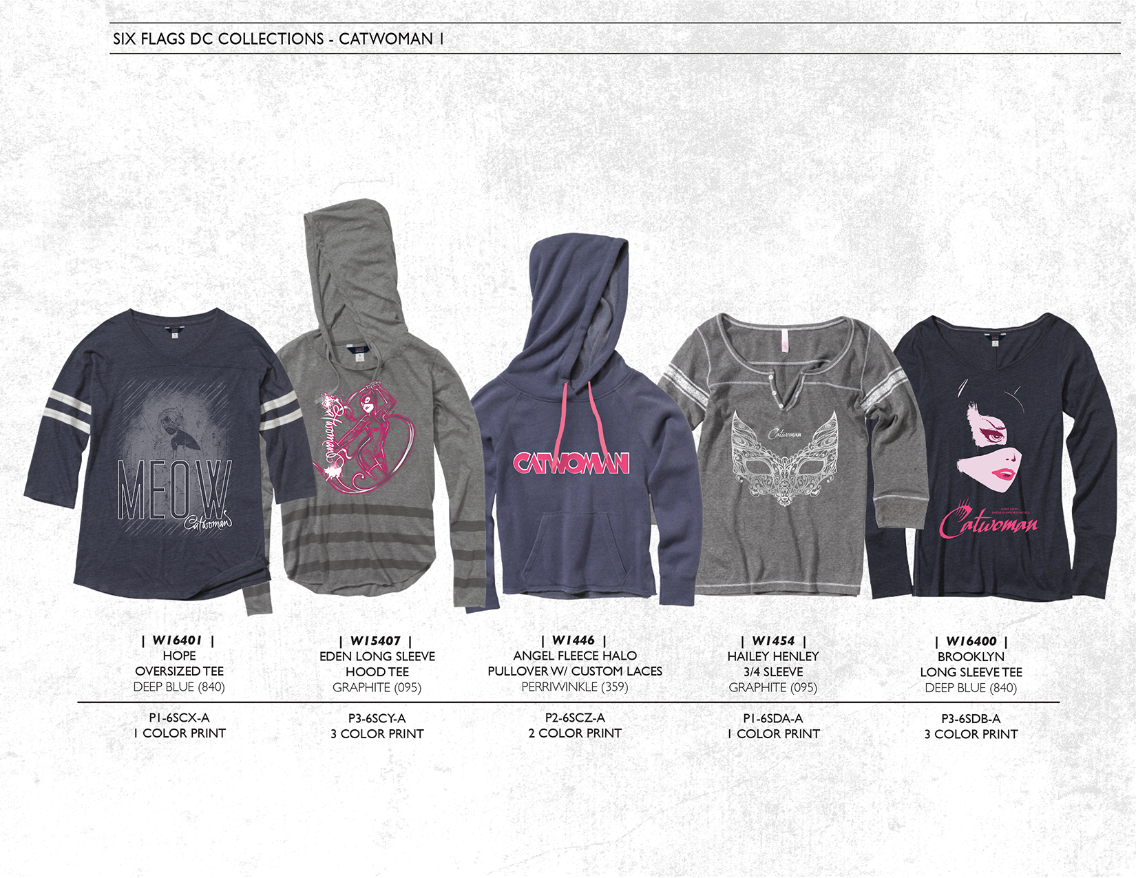 Six Flags Licensed Apparel by Sam Hecht at