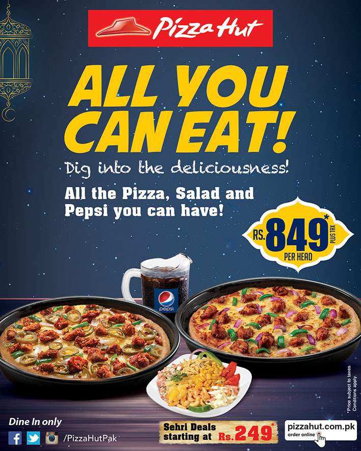 Pizza Hut Ramadan Campaigns by Jawad Usman at