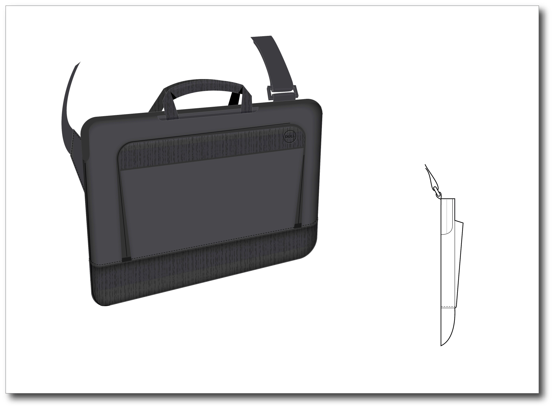 Rendering by Margaret Thomas at