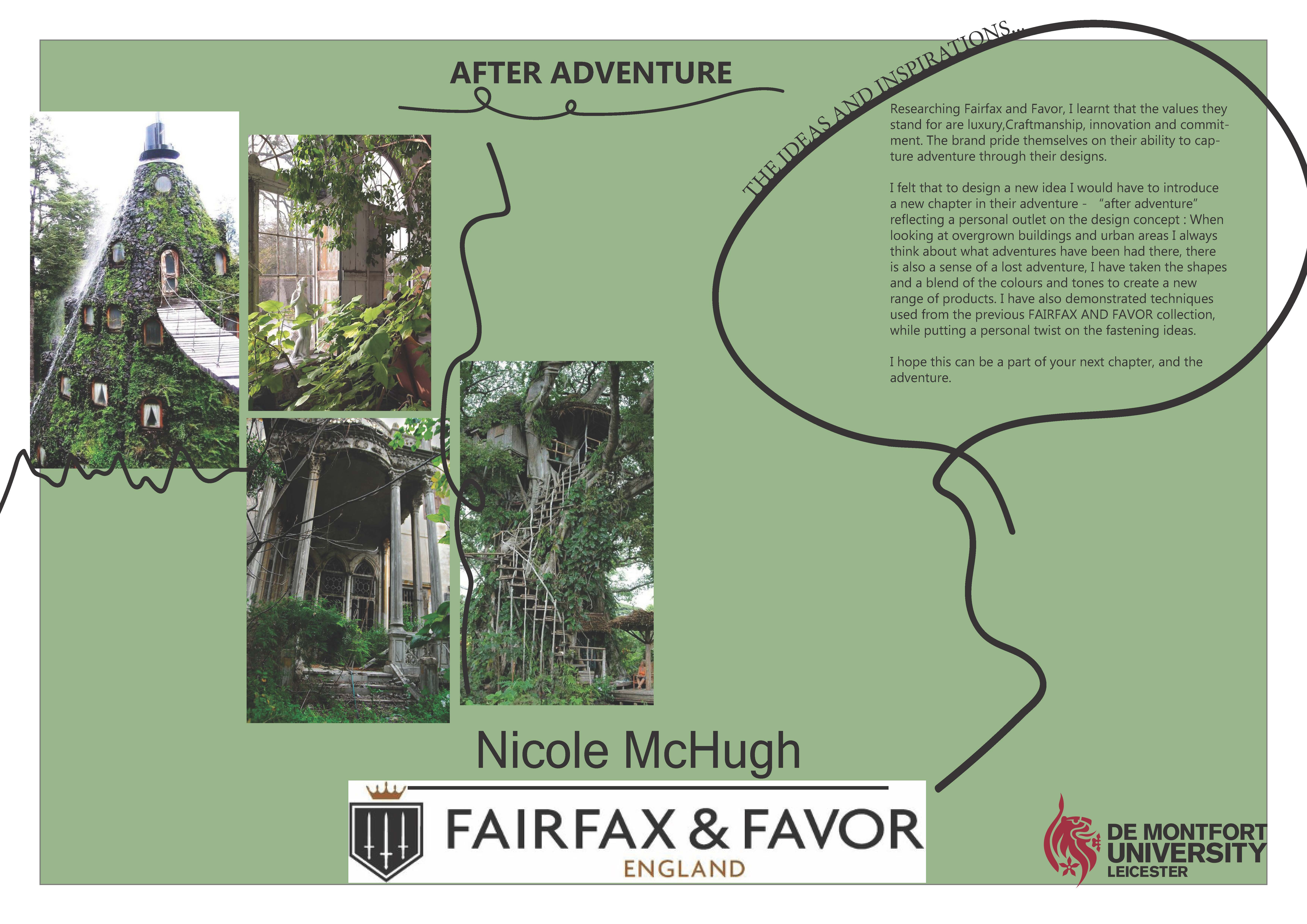 Fairfax and Favor Bag Design by nicole mchugh at
