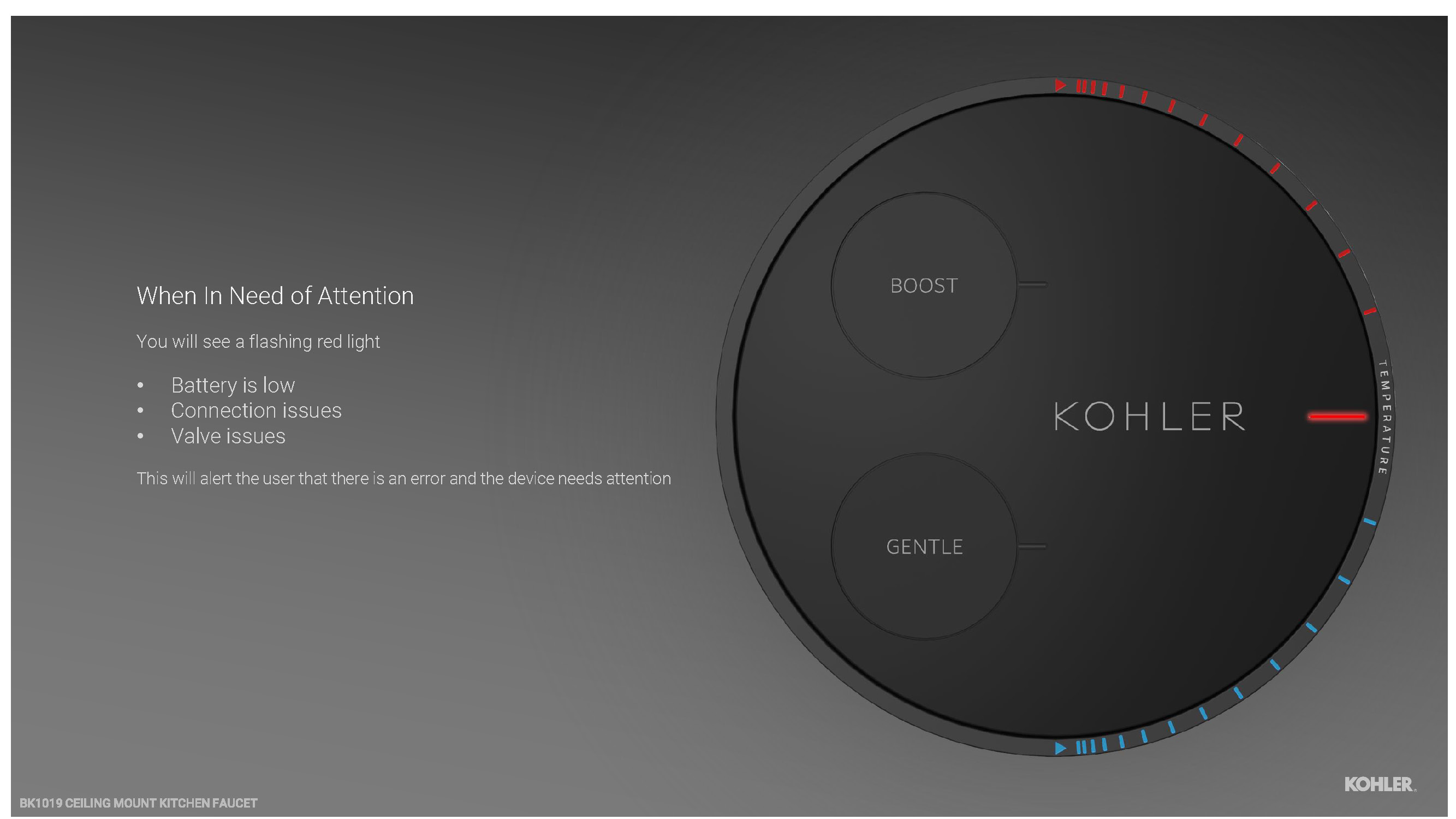 Purist Suspend Ceiling Mount Kitchen Faucet by Drew Johnson at