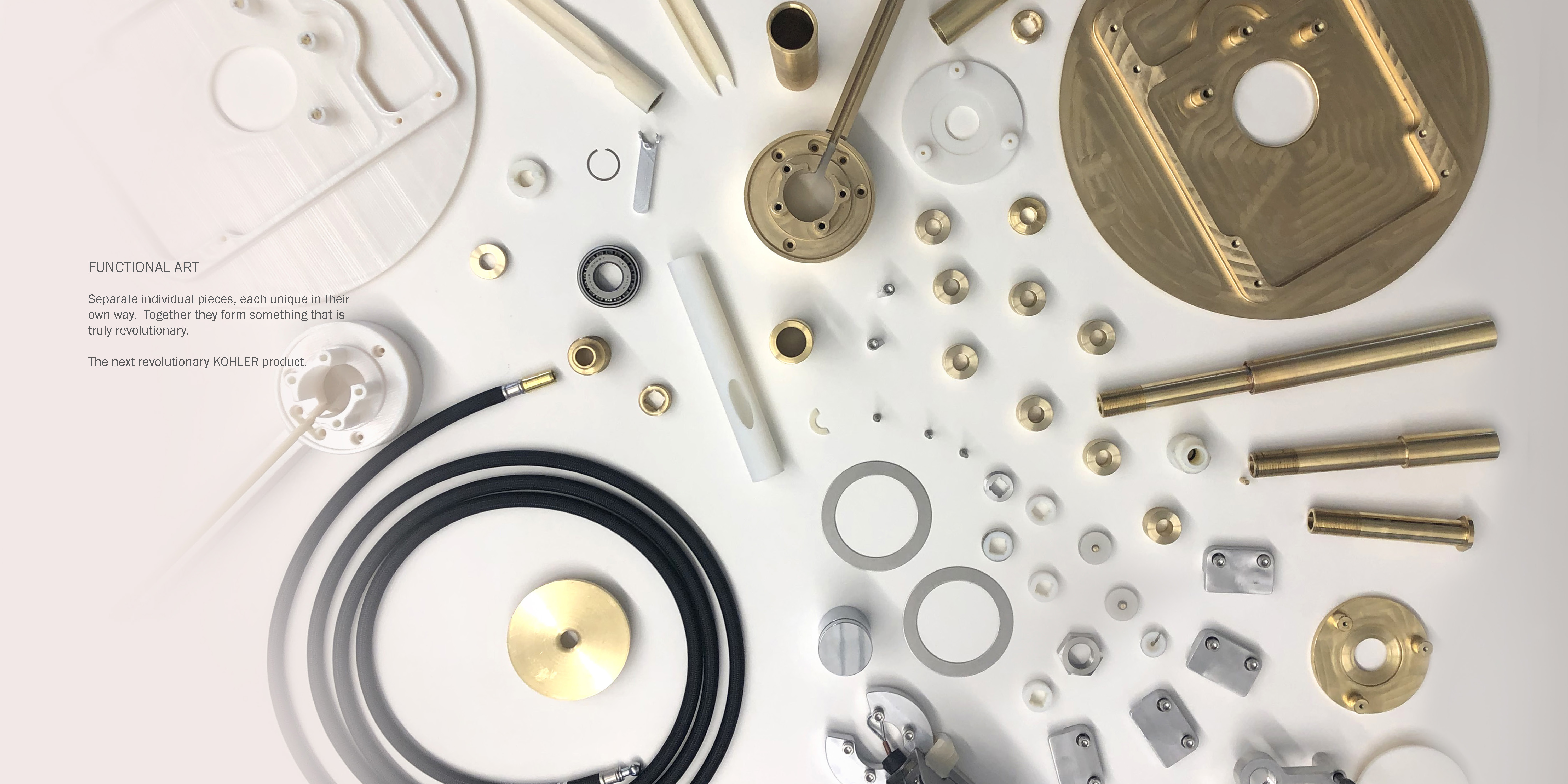 Purist Suspend Ceiling Mount Kitchen Faucet by Drew Johnson at