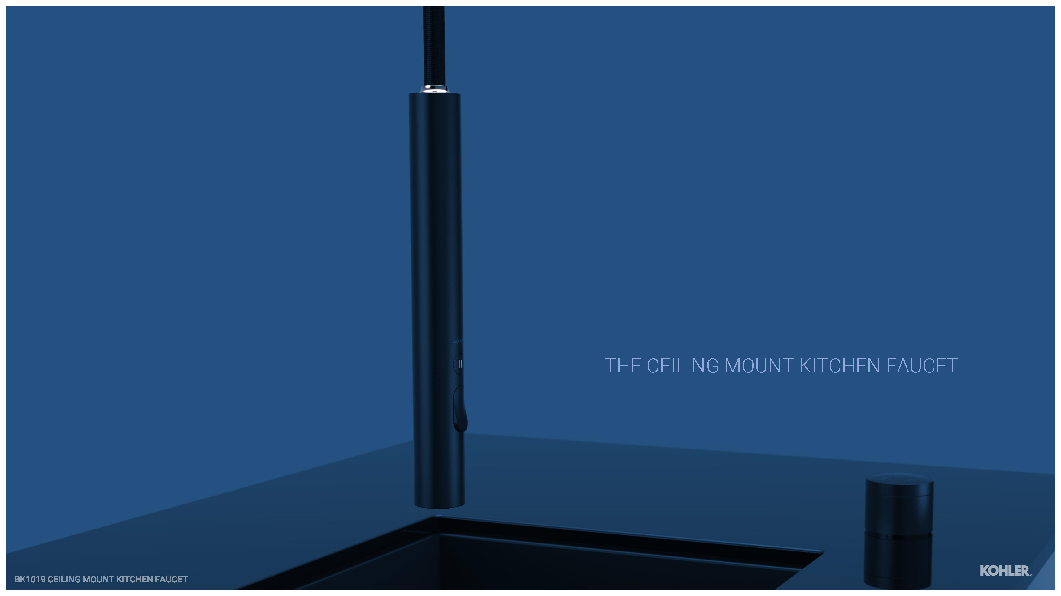 Purist Suspend Ceiling Mount Kitchen Faucet by Drew Johnson at