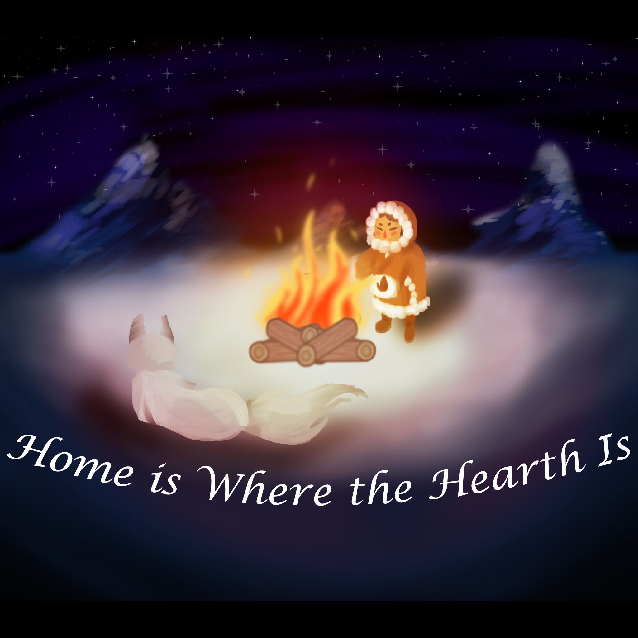 Home Is Where The Hearth Is by Elizabeth Alvarado at