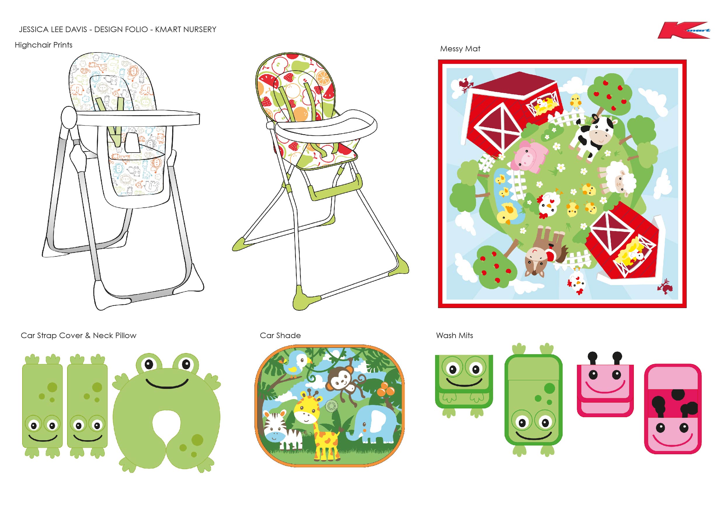 Kmart Nursery Designer 20122013 by Jessica Lee Davis at
