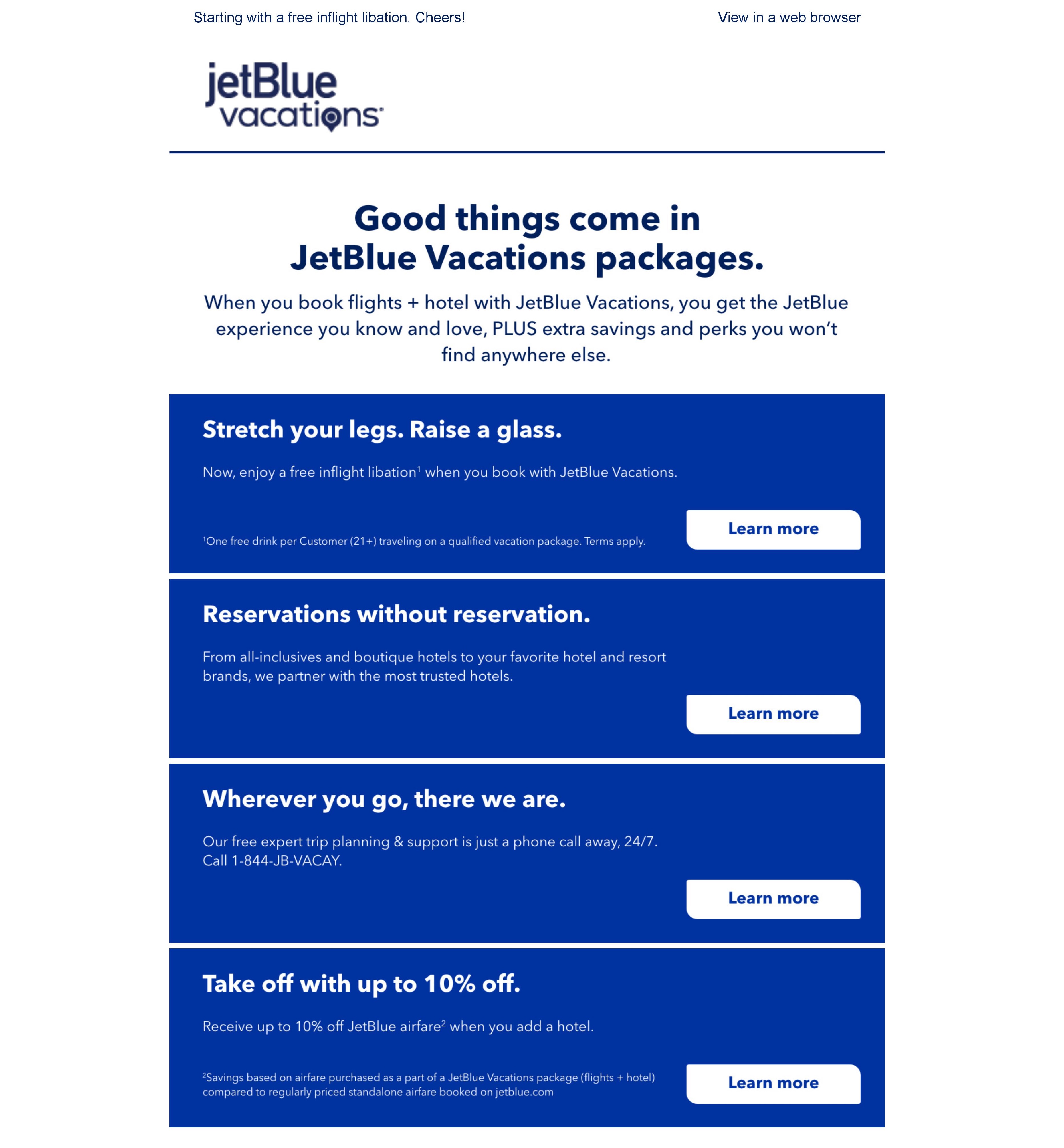 jetblue sandals vacations
