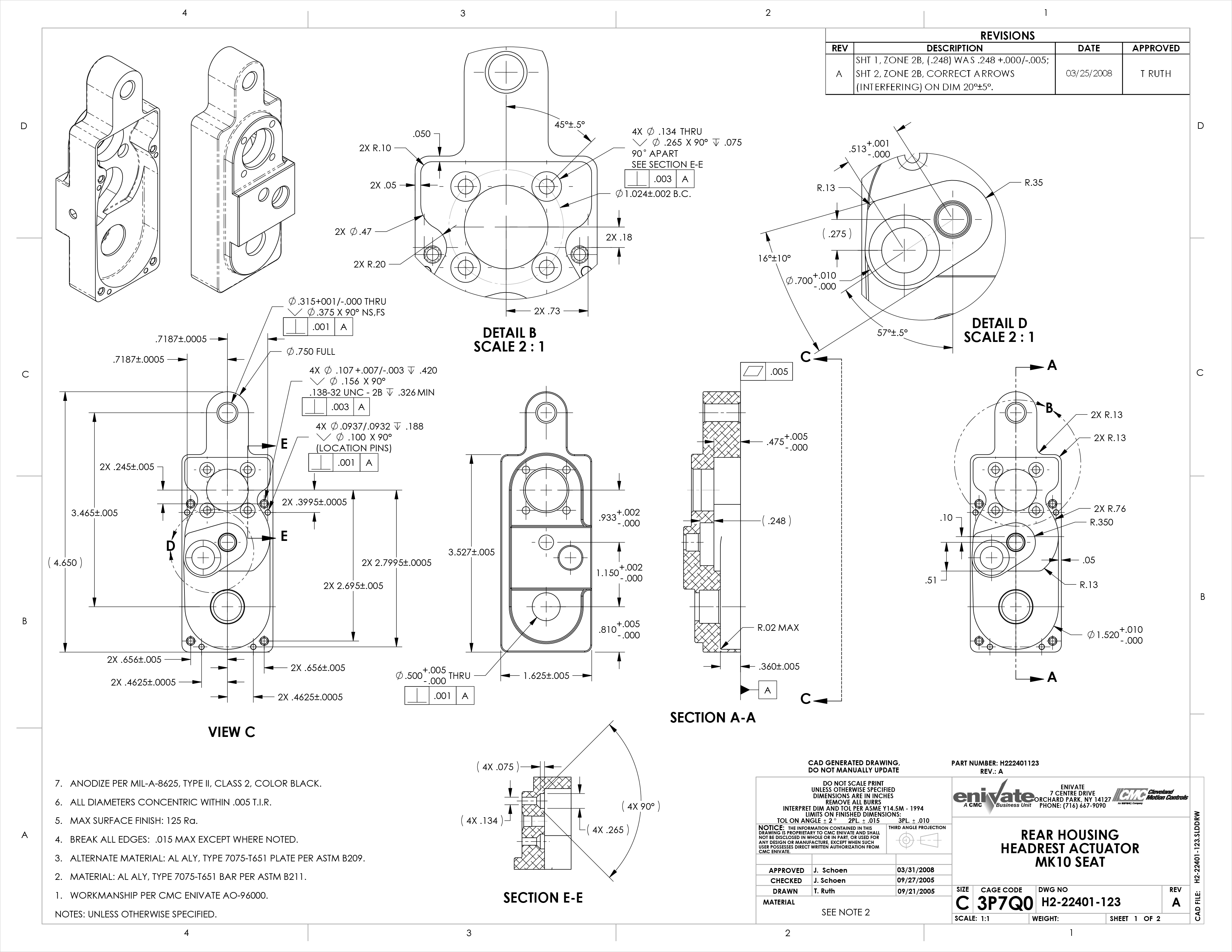 Engineering Drafting by Thomas M. Ruth at