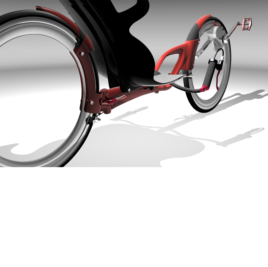 Recumbent Bicycle by Mathew Zurlinden at