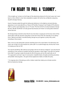 Marcus Ritchie, Writer - Advertising & Marketing in Toronto, ON