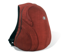 Crumpler Muffin Top 80 Custodia Per Fotocamera – Nylon Rosso, Dimensioni 60x105x40 Mm
